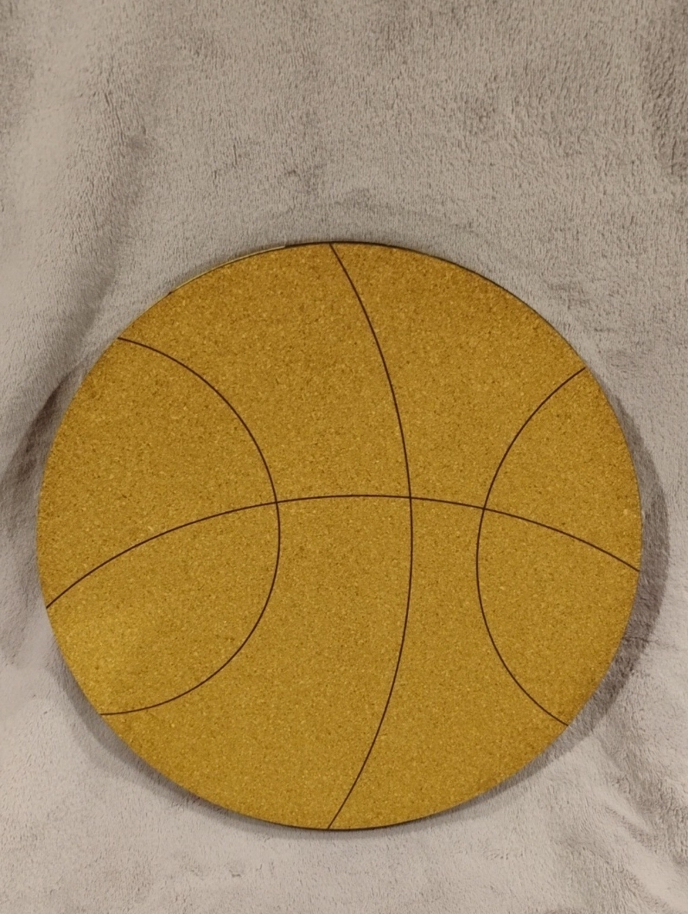 Basketball Cork Board Wall Decor